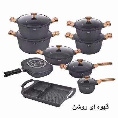 سرویس پخت و پز 17 پارچه جی فی نی مدل GZ-W