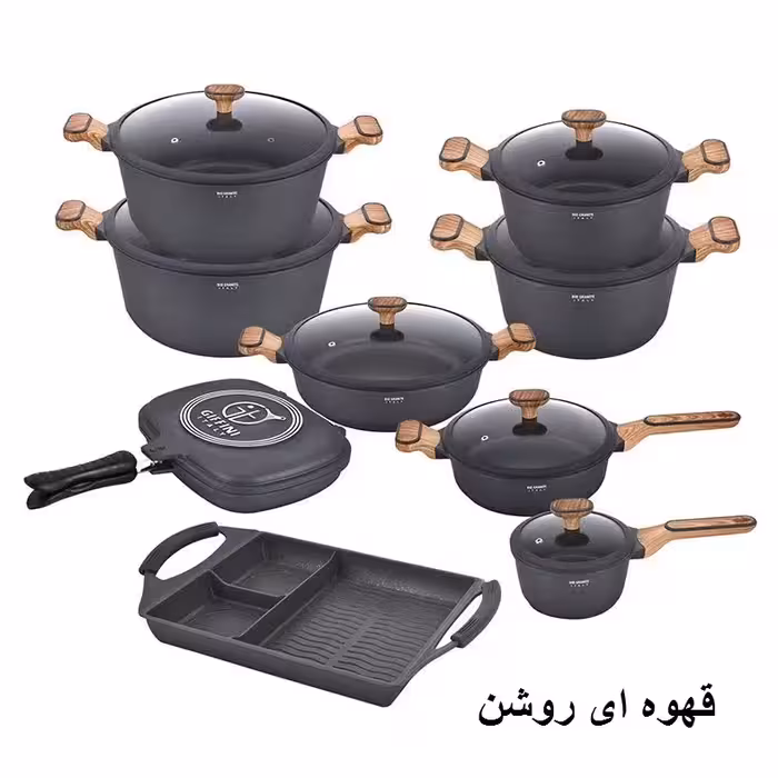 سرویس پخت و پز 17 پارچه جی فی نی مدل GZ-W