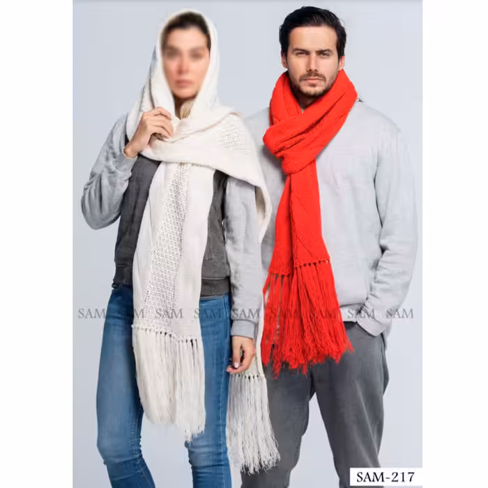 شال گردن بافتنی سام مدل 217
