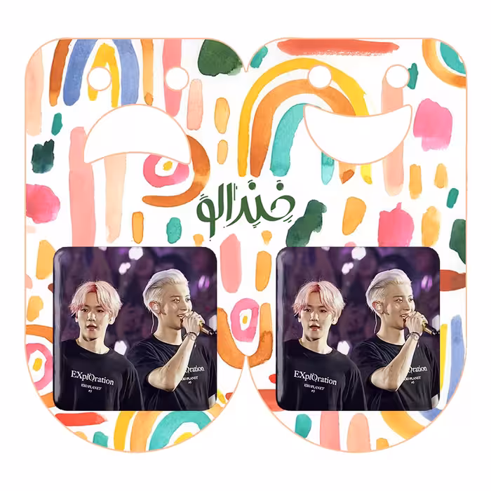 پیکسل خندالو مدل گروه اکسو EXO کد 13600 به همراه مگنت