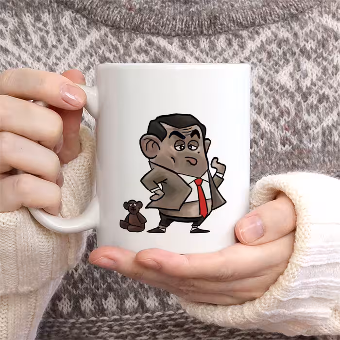 ماگ طرح کاریکاتور مدل مستربین