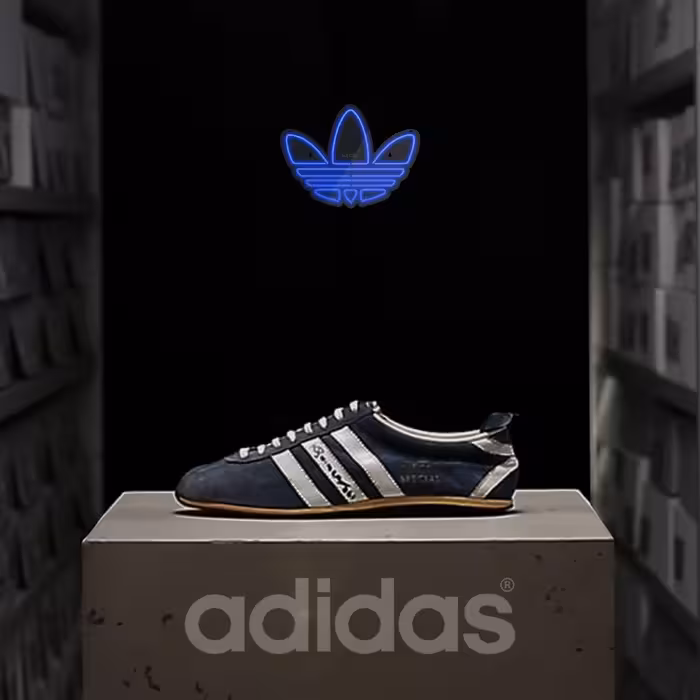 چراغ دیواری نئون دیزاین طرح Adidas-Logo_BL