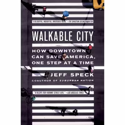 کتاب WALKABLE CITY اثر Jeff Speck انتشارات North Point Press