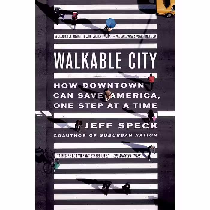 کتاب WALKABLE CITY اثر Jeff Speck انتشارات North Point Press