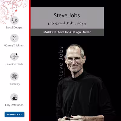 برچسب پوششی ماهوت مدل Steve Jobs مناسب برای تبلت سونی Xperia Tablet Z LTE 2013