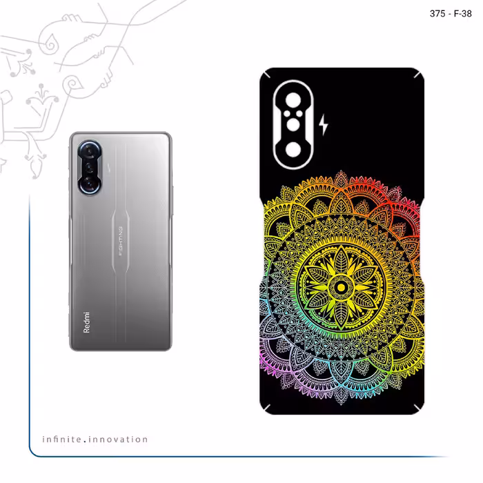 برچسب پوششی ماهوت مدل Mandala Design 4 مناسب برای گوشی موبایل شیائومی Redmi K40 Gaming
