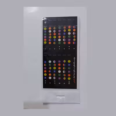 برچسب نت گیتار هارمونی مدل Hny کد 1