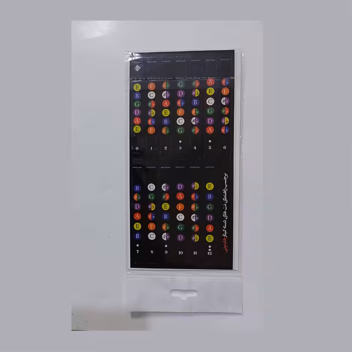 برچسب نت گیتار هارمونی مدل Hny کد 1