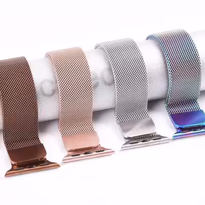 بند کروکودیل مدل C-Milanese مناسب برای اپل واچ سری 6 38 / 40 میلی متری