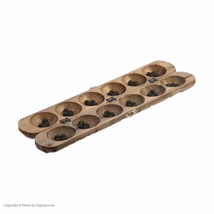 بازی فکری او آره مدل چوبی آفریقایی کد 2