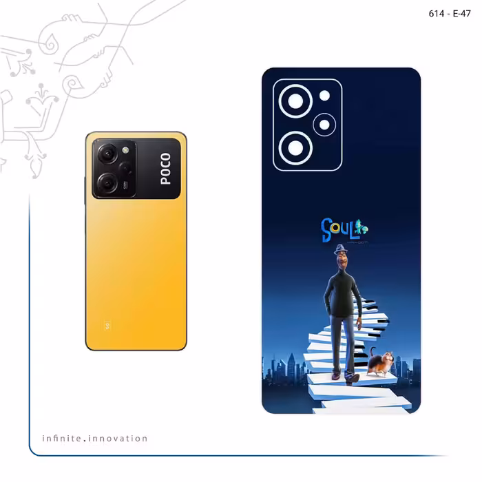 برچسب پوششی ماهوت مدل soul مناسب برای گوشی موبایل شیائومی Poco X5 Pro