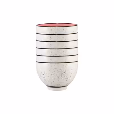 کاسه سرامیکی مدل ماست خوری خورشیدی کد ma kh بسته 6 عددی 