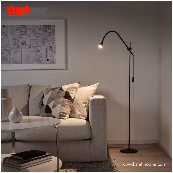 چراغ ایستاده کنار مبلی ایکیا مدل NAVLINGE