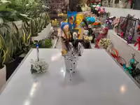سطل هدیه عروسک روسی کلاه آبی