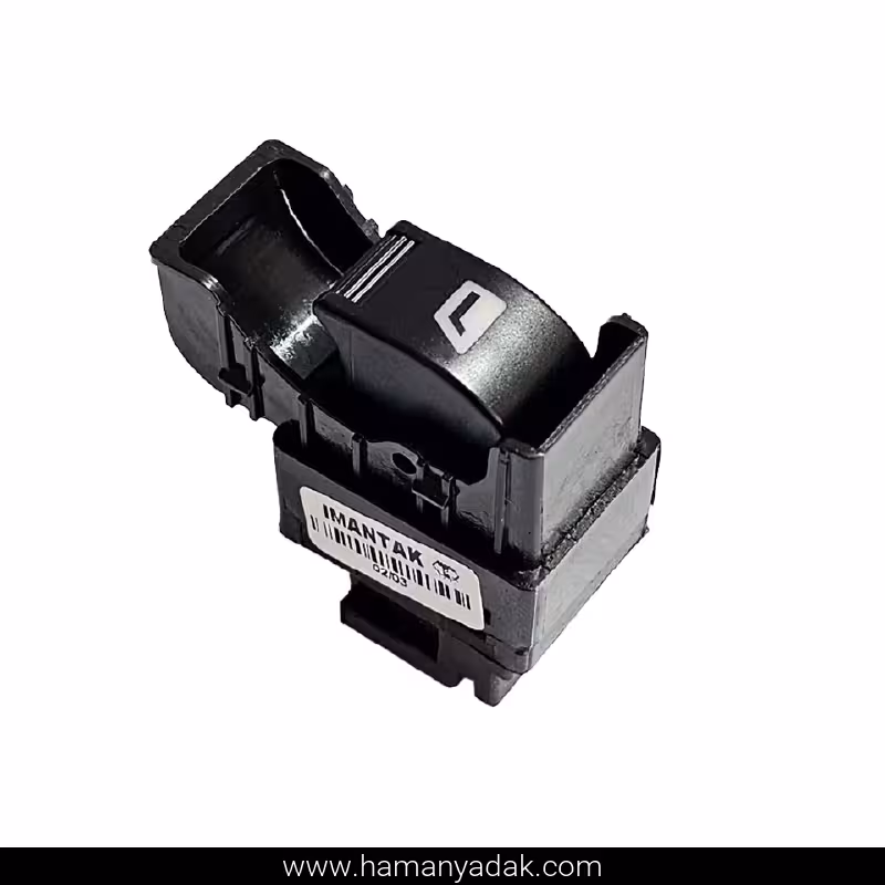 کلید شیشه بالابر پژو پارس تک پل برند ایمن تک