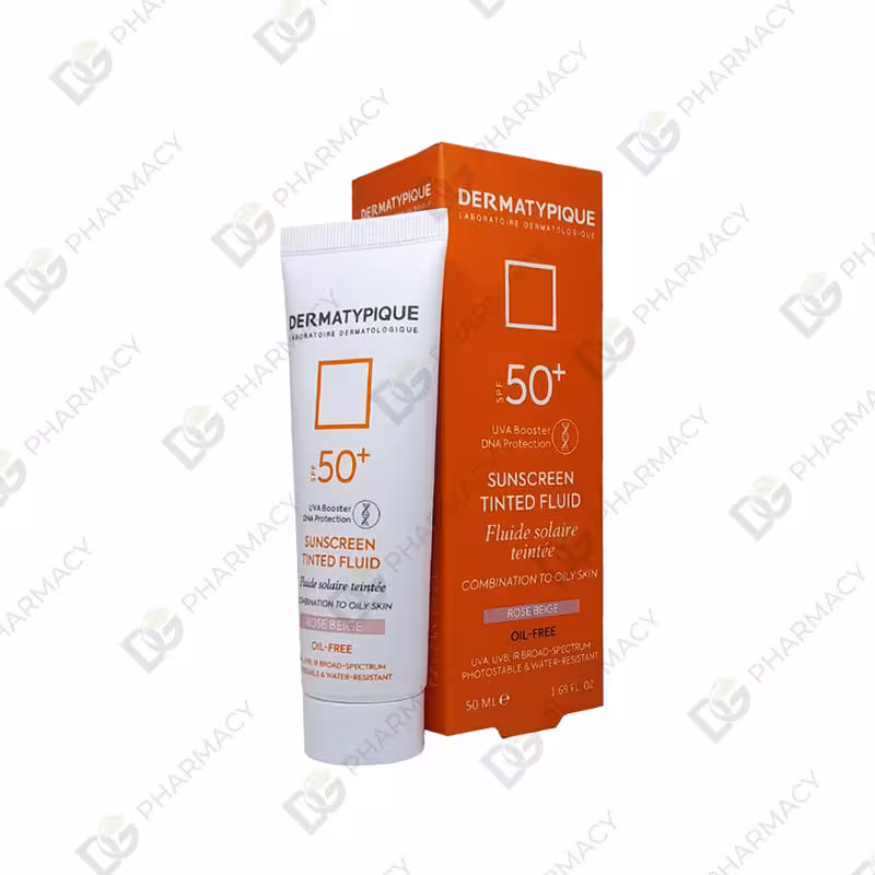 ضد آفتاب رنگی فلویید SPF50 ( رز بژ ) درماتیپیک دیجی فارماسی
