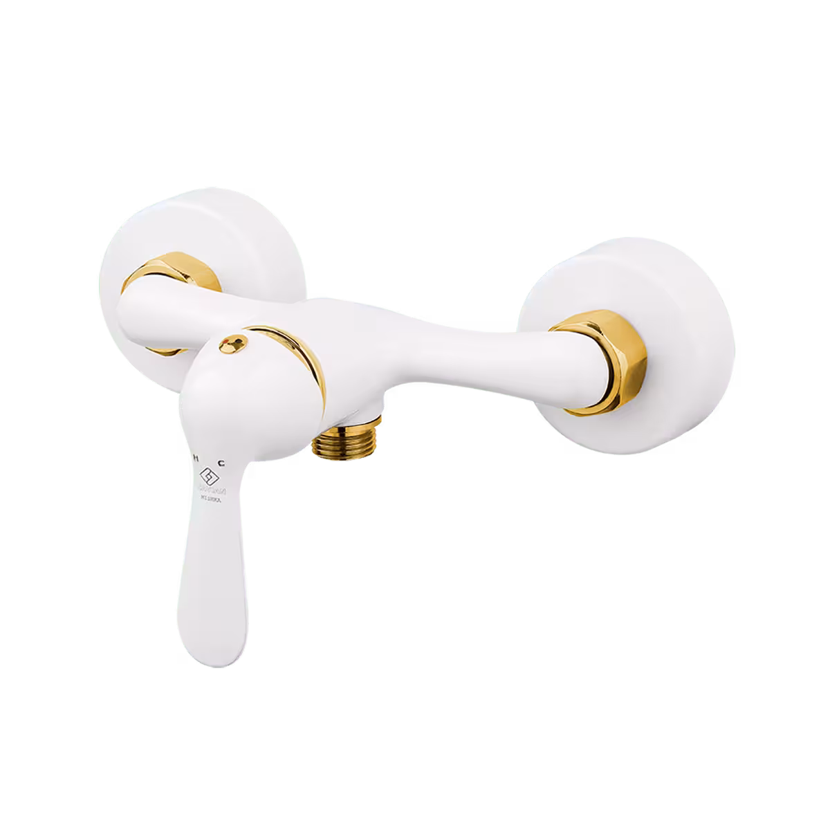 شیر توالت کاویان مدل میشکا سفید طلایی