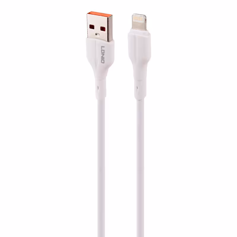 کابل تبدیل USB  به لایتنینگ الدینیو مدل LS841 طول 1 متر