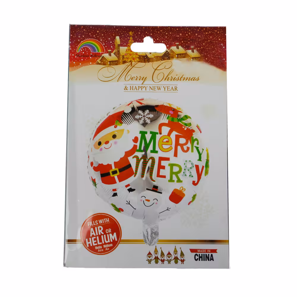 بادکنک فویلی کریسمس Christmas Foil Balloon