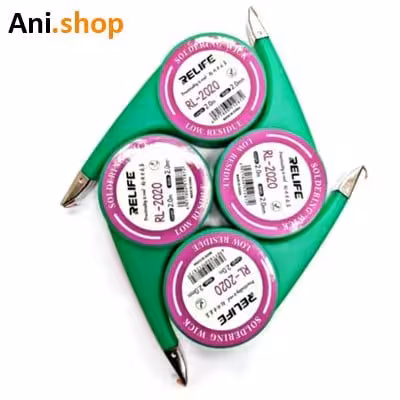 سیم قلع کش حلزونی SOLDERING WICK RELIFE RL-2020 یک عددی کد MO186