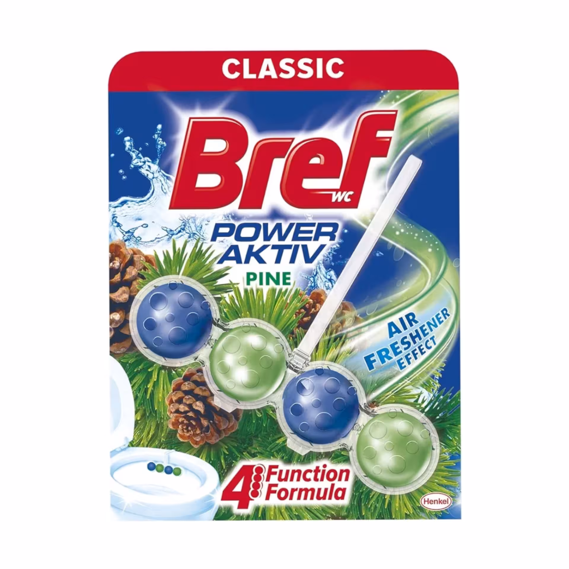 خوشبوکننده توالت فرنگی برف توپی با رایحه درخت چای بسته 4 عددی