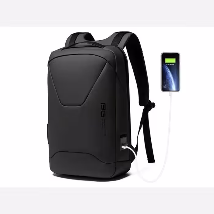 کوله پشتی مسافرتی لپ تاپ 15.6 اینچ، ضد آب، ضد سرقت با درگاه USB برند بنج (BANGE)