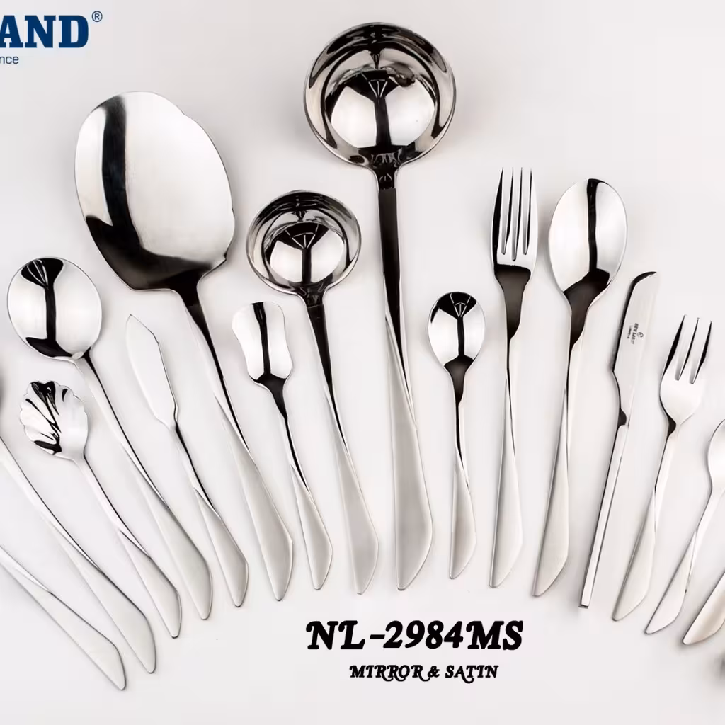 سرویس قاشق و چنگال 135 پارچ نیولند مدل 2984MS