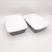 ظرف نگهدارنده پلاستیکی بسته 2 عددی مدل Trend Storage Box برند هوبی لایف ترکیه
