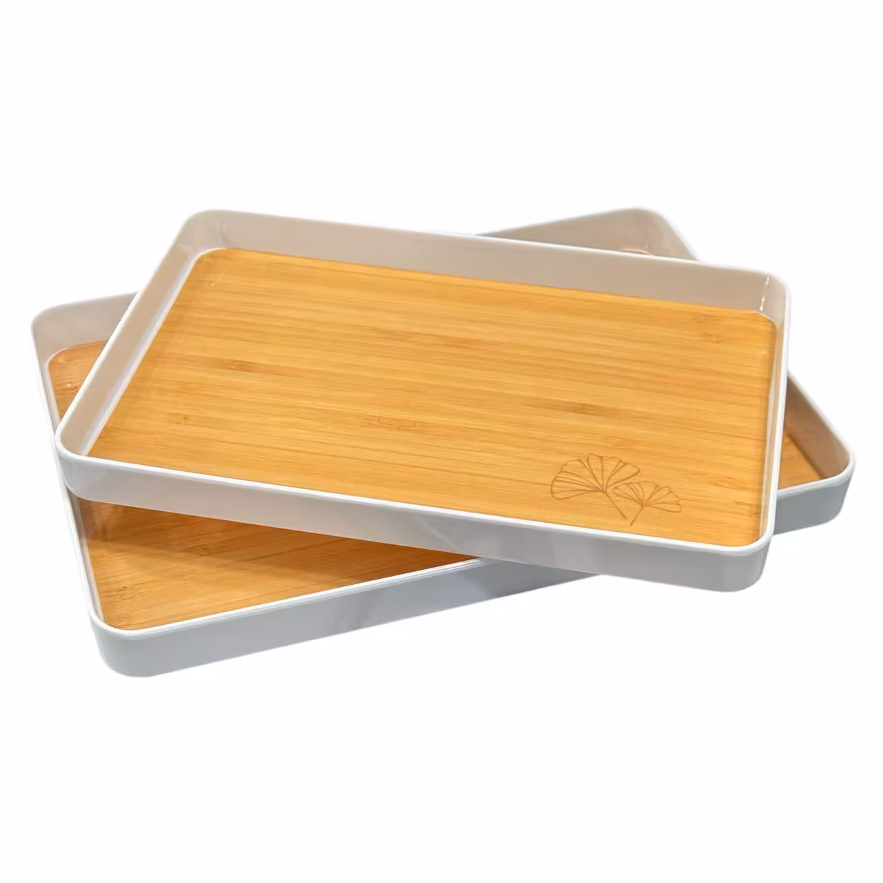 سینی ملامین مستطیل طرح چوب