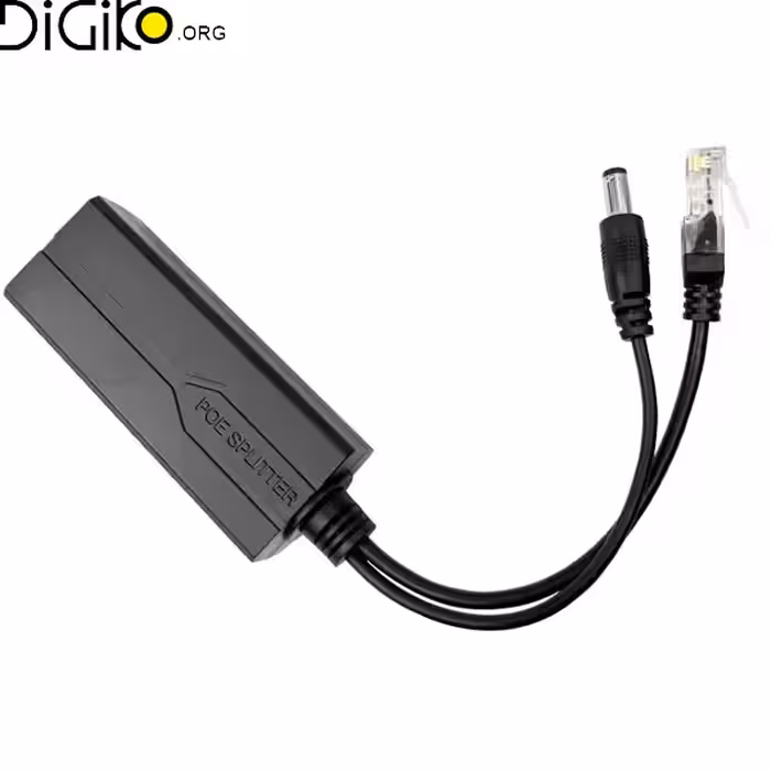 اسپلیتر POE دارای قابلیت اتصال به دوربین 12 ولت