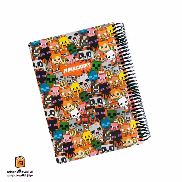 دفتر خط دار 100 برگ سری MINECRAFT لانگو (lango)