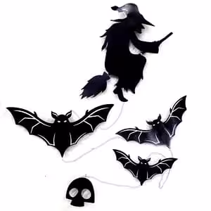 اویز خفاش و جادوگر