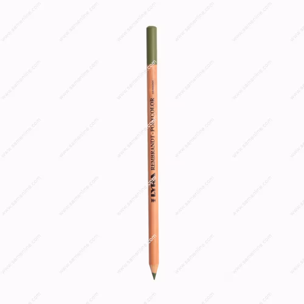 مداد رنگی تک رنگ لیرا مدل پلی کالر رنگ Moss Green 2000068