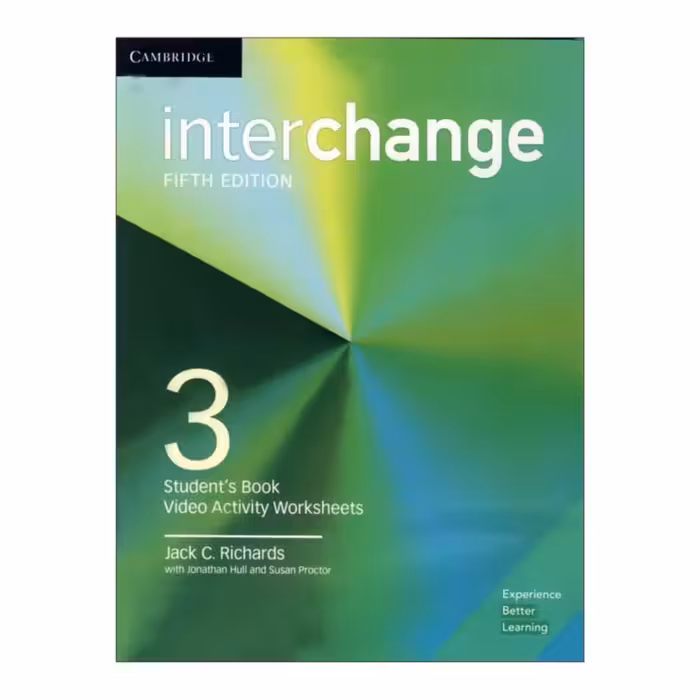 کتاب Interchange 3 اثر Jack C Richard انتشارات کمبریج رحلی