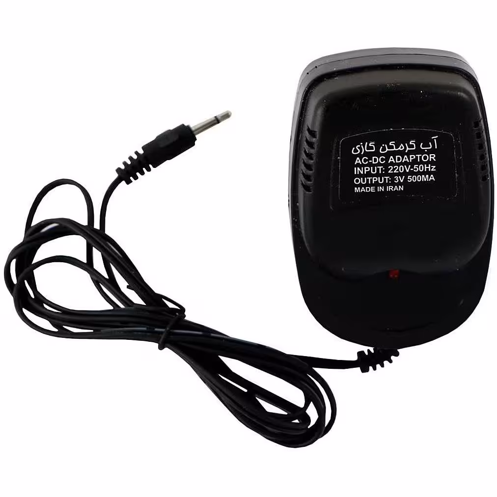 آداپتور 3 ولت 500 میلی‌آمپر مخصوص آبگرمکن بوتان