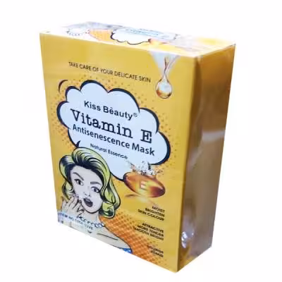 ماسک ورقه ای karite مدل ویتامین E حجم 25 گرمی (بسته 10 عددی)