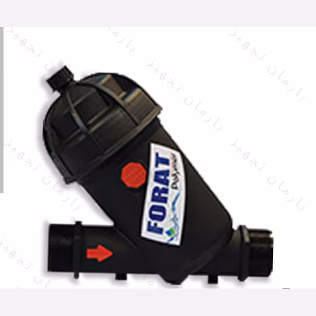 مینی فیلتر دیسکی سایز 2 اینچ مخصوص لوله 63 مارک فرات