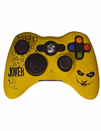 محافظ دسته XBOX 360 طرح JOKER زرد
