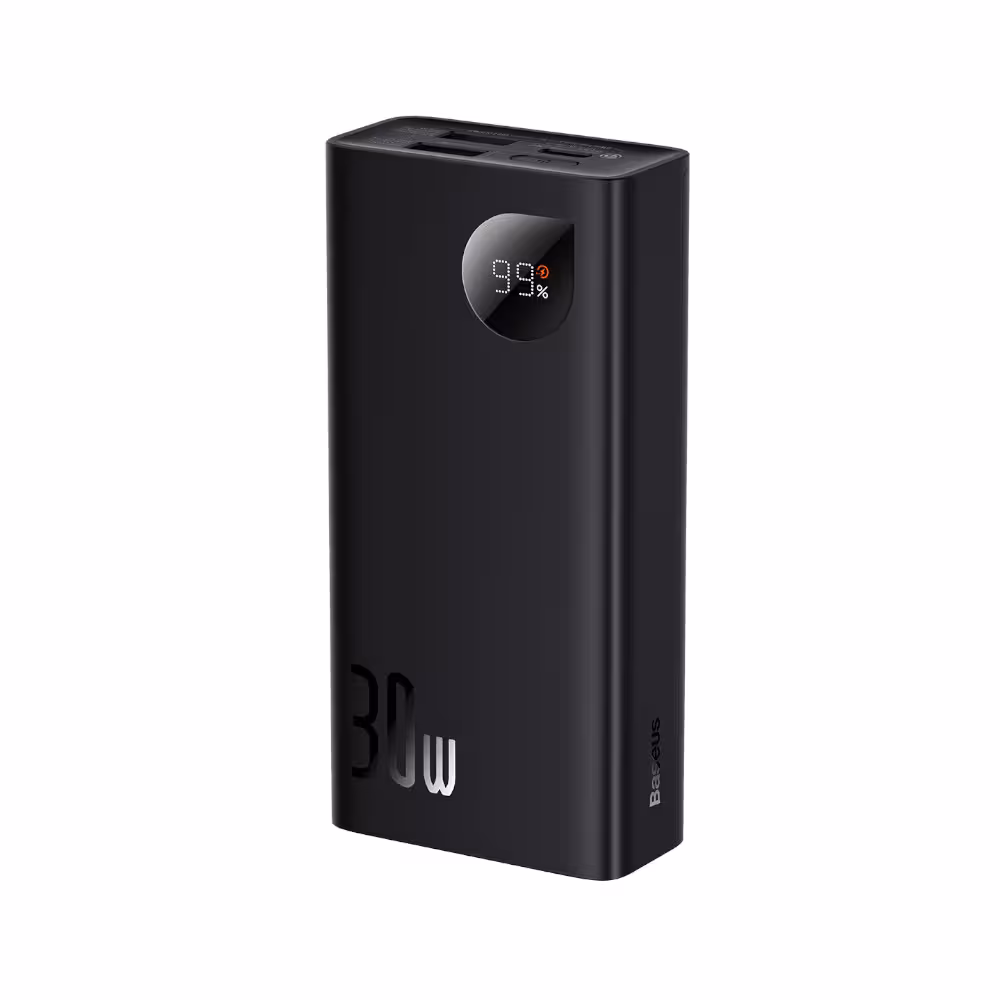 پاوربانک فست شارژ بیسوس مدل Baseus Adaman 2 Power Bank With Digital Display با توان 30W و ظرفیت 10000mAh