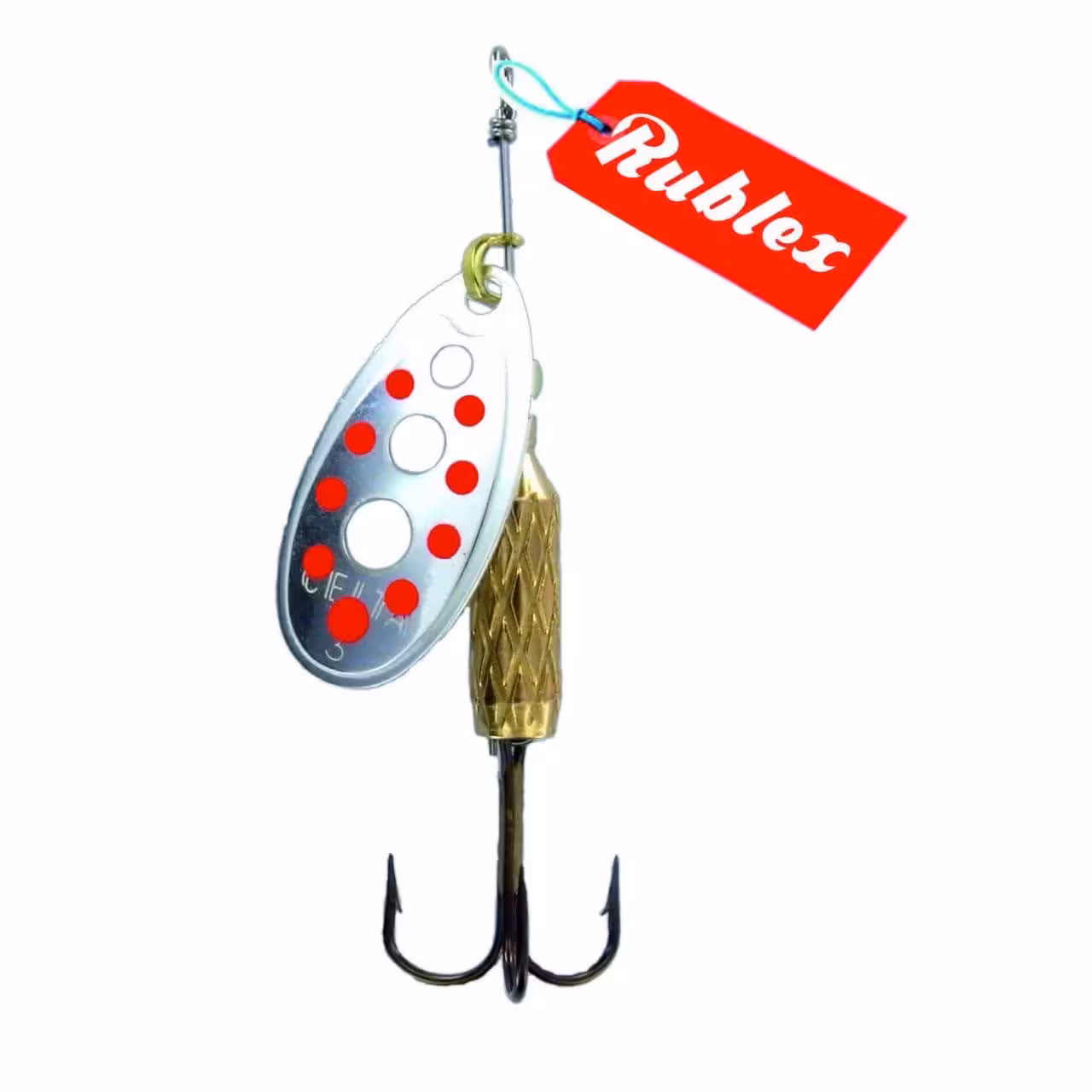 لانسه نقره‌ای خال قرمز روبلکس سایز 5 سلتا RUBLEX CELTA-TURBO-APR