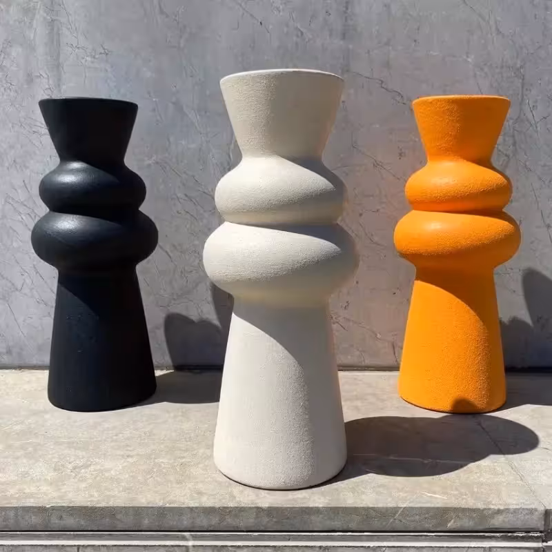 گلدان دکوری مدل آبشاری در رنگبندی