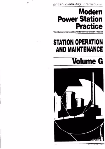خرید و دانلود نسخه کامل کتاب Station Operation and Maintenance, Volume Volume G, Third Edition