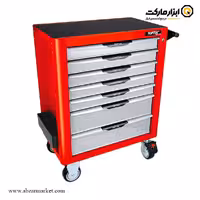 جعبه ابزار چرخ دار کشویی تاپ تول 261 پارچه مدل GE-26118
