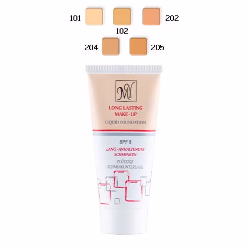 کرم پودر تیوبی لانگ لستینگ Spf8 مای حجم 35 میلی لیتر