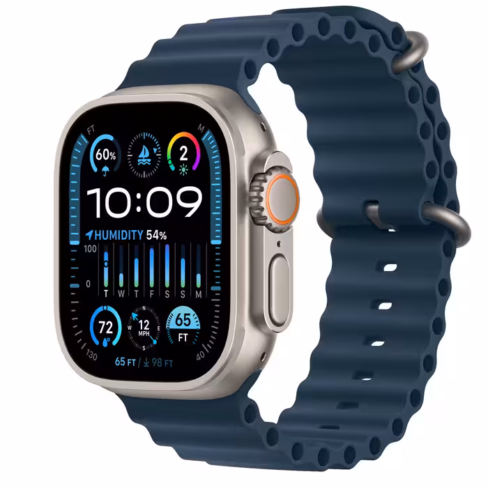 ساعت هوشمند اپل مدل Ultra 2 2024 Titanium Case Ocean Band 49mm - کالاوما