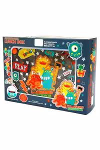 ظرف غذای داخل استیل 800 میل طرح هیولا کد u2087