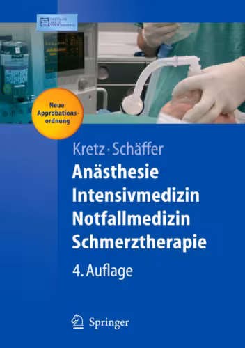 خرید و دانلود نسخه کامل کتاب Anästhesie, Intensivmedizin, Notfallmedizin, Schmerztherapie (Springer-Lehrbuch)