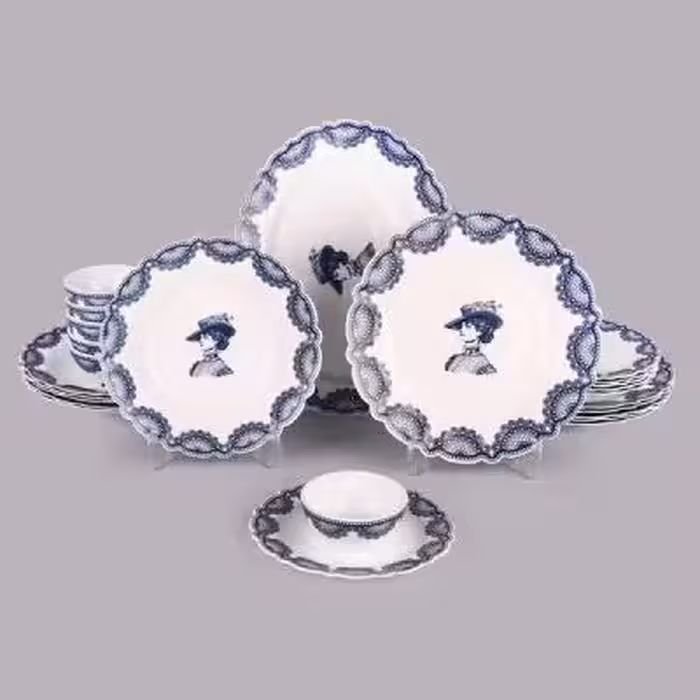 سرویس غذاخوری 25 پارچه 6 نفر آیروپال مدل کارنیا