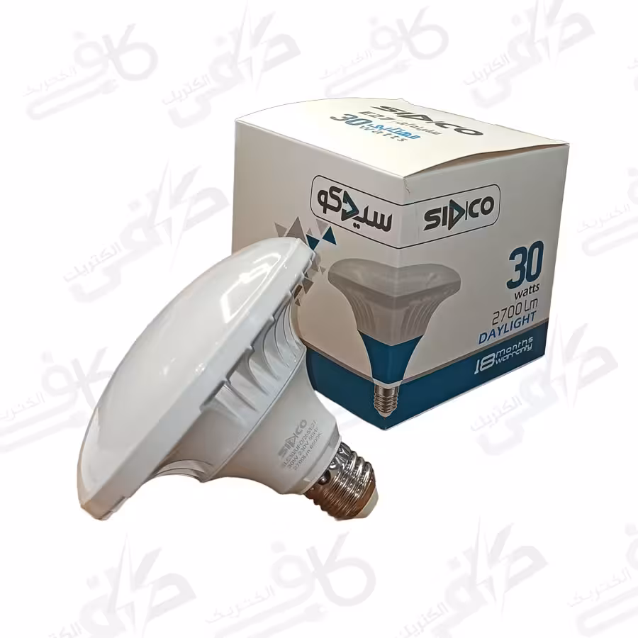 لامپ سفینه ای 30 وات مهتابی | سیدکو | E27