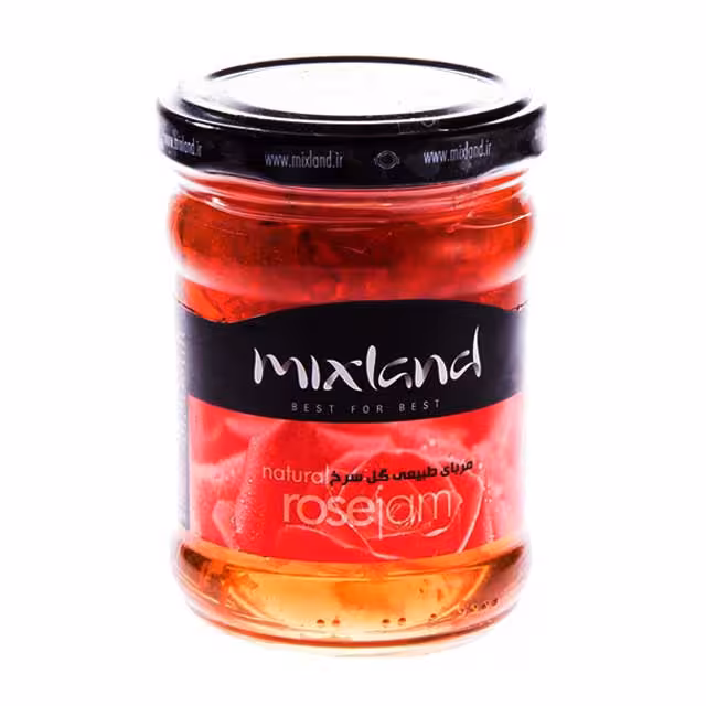 مربا گل سرخ میکس لند 300 گرمی